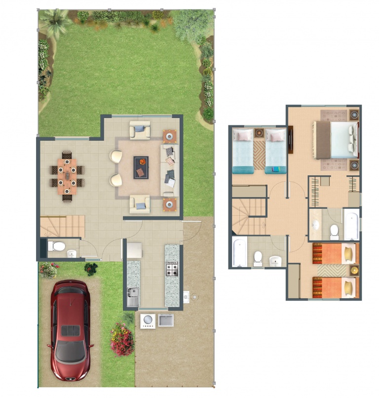 Planta Casa B